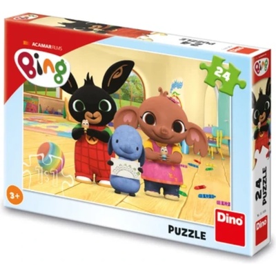 Dino - Puzzle Bing paints - 1 - 39 piese