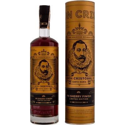 Ron Cristóbal Cristóbal Santa Maria PX Sherry Finish 43% 0,7 l (tuba)