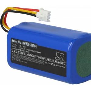 VHBW Батерия за Liectroux C30B / Blaupunkt Bluebot Xboost BPK-VCBB1XB, 2600 mAh (888402904)
