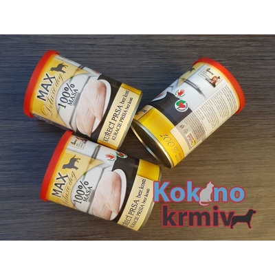 Max deluxe Adult kuřecí prsa bez kosti 400 g