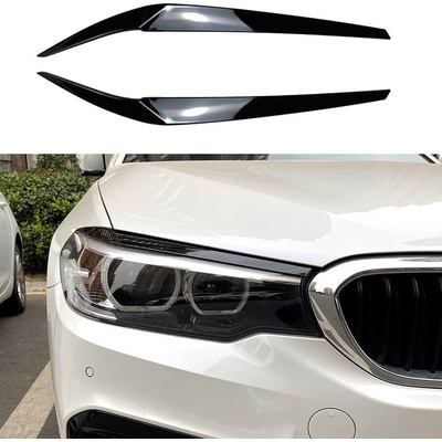 Вежди за фарове bmw g30 (2018-2020) - черни гланц (a-bmw-0188)