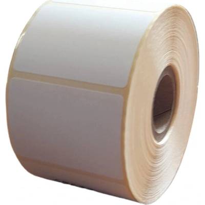 Termo Etiketa 50 mm x 35 mm, Thermo eco, Biela, Dutinka 25 mm, 1000 ks/kotúč, Permanentné lepidlo, Priemer kotúča 85 mm