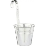 Mica САКСИЯ КРЪГЛА МЕТАЛНА joey h13xd14см СИВА (1172864)