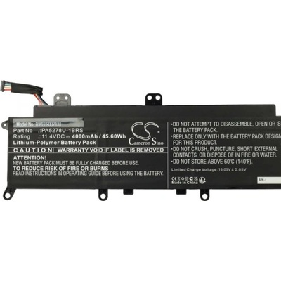 VHBW Батерия за Toshiba Tecra X40 / Portege X30, 4000 mAh (889002131)