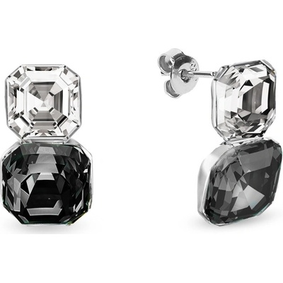 Spark šedé se Swarovski Elements Imperial Duo KT44802CSN Silver Night