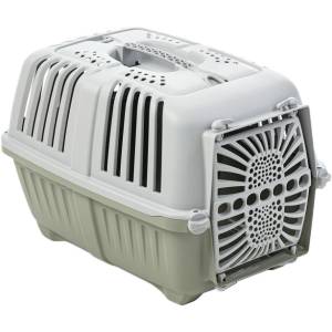 MPS Pratiko 2 Plastic - пластмасова транспортна чанта за кучета и котки до 15 кг, 55 x 36 x 36 см