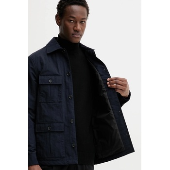 Bally Яке Bally в тъмносиньо преходен модел с уголемена кройка MOU0BN (MOU0BN)