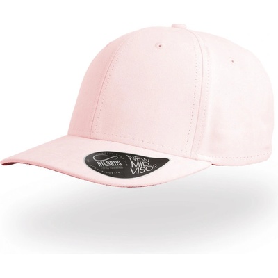 Atlantis Headwear Fam semišového vzhledu 6 panelová COT33407004899-pink Růžová