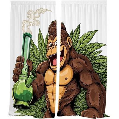 IMPAR Závěsy Gorilla power,140 × 250 cm
