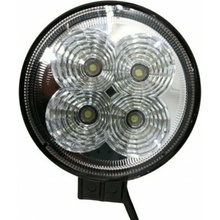 KAMAR LED pracovné svetlo okrúhle 14W, 700LM, 4xLED, 12/24V, IP67, 6500K [L0094F-1]