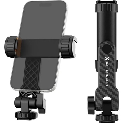 K&F Concept Държач за телефон с 2 Cold shoe MS12