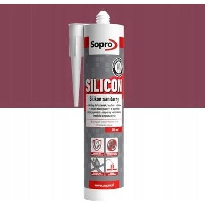 Sopro Silikon sanitární Burgundská červená 92 310ml