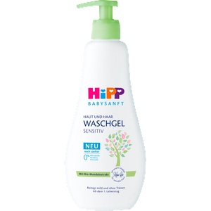 HiPP Babysanft Душ гел за коса и тяло, 400 ml (10470229)