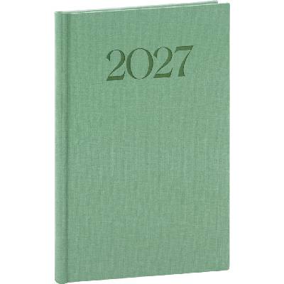 Notique Biella A5 týdenní 2027 zelený