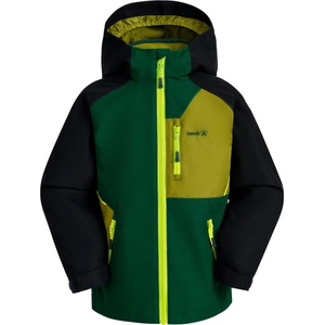 Kamik Детско водоустойчиво яке Kamik Kid's Otis Waterproof jacket - Green / Black - размер 128 (EU) (703-5358-0217)