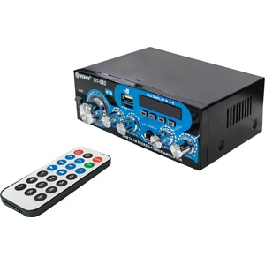 Foxgood Домашен блутут аудио усилвател BT-502 - USB, FM, TFT, BLT, 2x30W, 220VAC (1716-2)