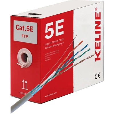 KELineKE300S26-RLX FTP(F/UTP) 5E 125 MHz, 305m