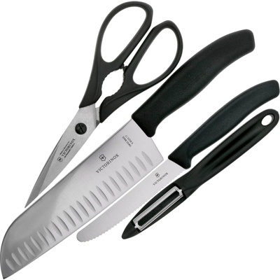 Victorinox Swiss Classic kuchyňská sada černá 4 ks