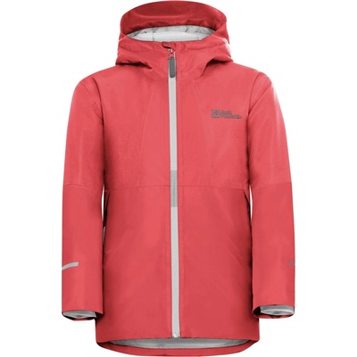 Jack Wolfskin Детско зимно яке Jack Wolfskin Kid's Actamic 2L Insulation Jacket Winter jacket - Sunset Coral - размер 128 (EU) (703-5257-0512)