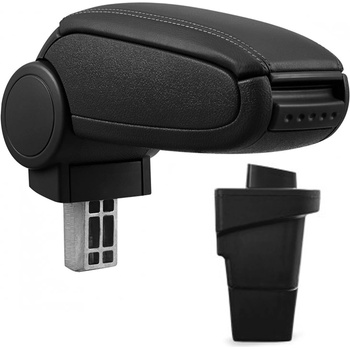 Pro. tec Подлакътник Ford Focus III, MK3, черен, еко кожа