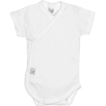 Bimbidreams Бебешко боди с къс ръкав Bimbidreams - Primera Puesta, 1-3 м, White (8499000904173) - baby