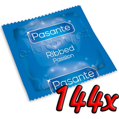 Pasante Ribbed Passion 144 pack