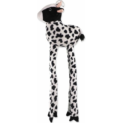 Dog Fantasy Jumbo kráva pískací a šustící 90 cm