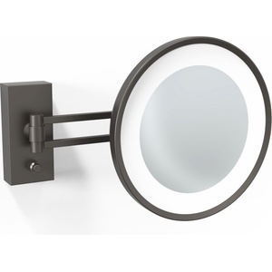 Decor Walther Увеличително козметично огледало x3 BS 36 стенно тъмен метал мат (0122166)