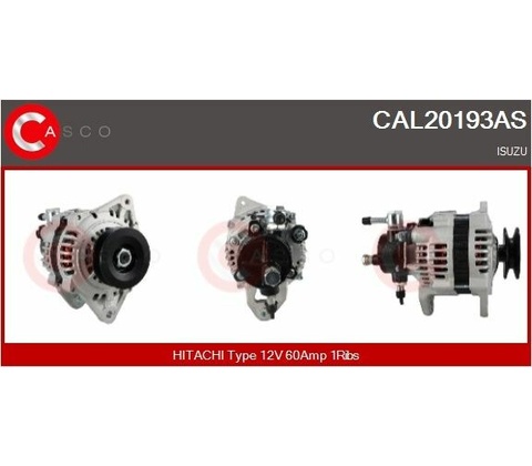 generátor CASCO CAL20193AS