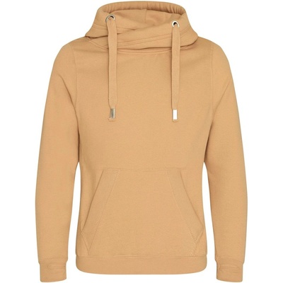 Just Hoods Mikina s prekríženým golierom béžová