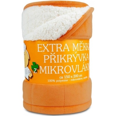Svitap Deka mikrovlákno Ovce prošev rezavá 150x200