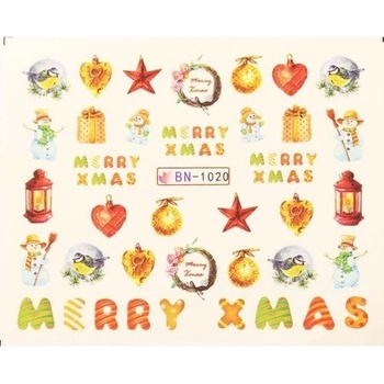 Vianočná vodolepka X-mas BN1020