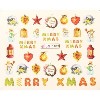 Vianočná vodolepka X-mas BN1020