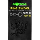 Korda Obratlíky Ring Swivels veľ.11 8 ks