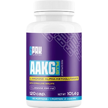 6PAK Nutrition AAKG Plus | with Citrulline Malate [120 капсули]