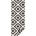Hanse Home Черно-кремав килим за открито , 80 x 345 cm Malta - NORTHRUGS (103129-80x350)