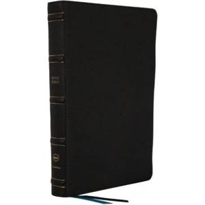 Nkjv, Large Print Thinline Reference Bible, Blue Letter, MacLaren Series, Genuine Leather, Black, Comfort Print: Holy Bible, New King James Version (ISBN: 9780785297932)