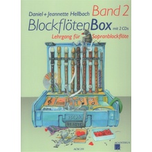 BlockflötenBox Band 2 + 2x CD škola hry na zobcovou flétnu