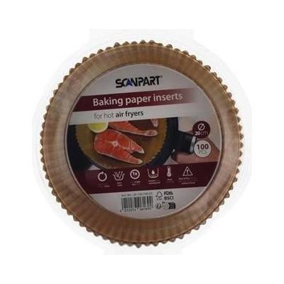 ScanPart Pečicí papír průměr 20cm 100ks SCA2910070003