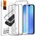 Spigen iPhone 16e SPIGEN ALM FC протектор за екран стъкло 2бр. 2.5D, подчертан цвят, BLACK AGL03387 (AGL03387)