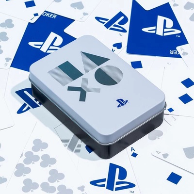 Playstation: Symboly hracie karty v plechovej kravičke