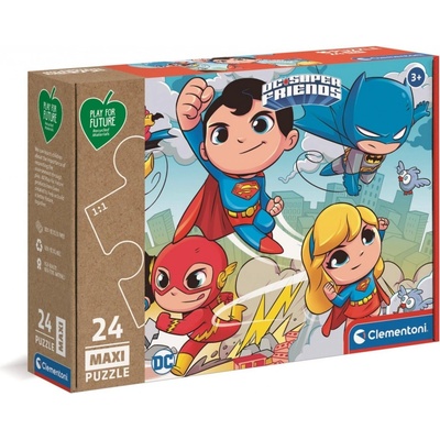 Clementoni Play For Future DC Superfriends MAXI 24 dielov