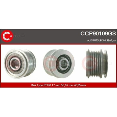 Řemenice, generátor CASCO CCP90109GS