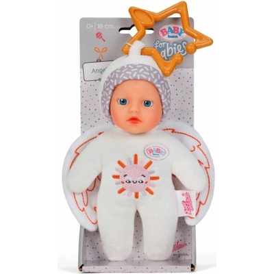 Baby born for babies Andílek 18 cm bílá