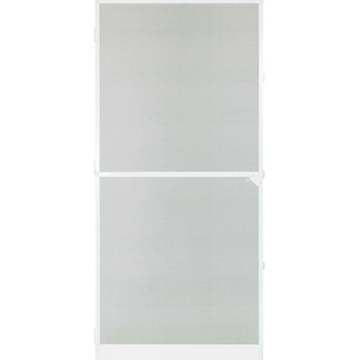 DEMA Dverová sieťka proti hmyzu s bielym hliníkovým rámom 95x210 cm
