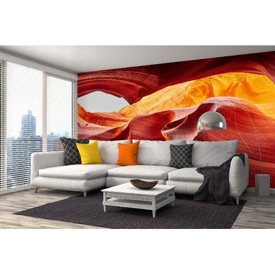 DIMEX ART Самозалепваща се флизелинова фототапета каньонът на антилопата ii. 375 x 250 см