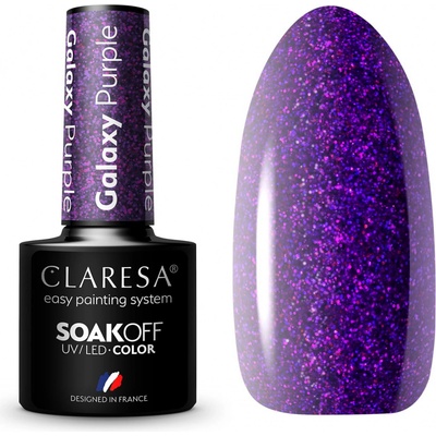 Claresa Gél lak Galaxy Purple 5 ml
