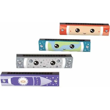 Classic World Детска хармоника - дървена (cw40539)