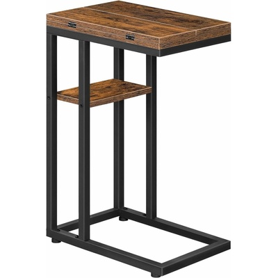 Vasagle Bromy 26/52 cm hnedý/čierny