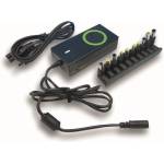 TECHLY IPW-NTS70WTY Захранване за лаптоп 70W/4.7A 15-19.5V 12 DC конектора (IPW-NTS70WTY)